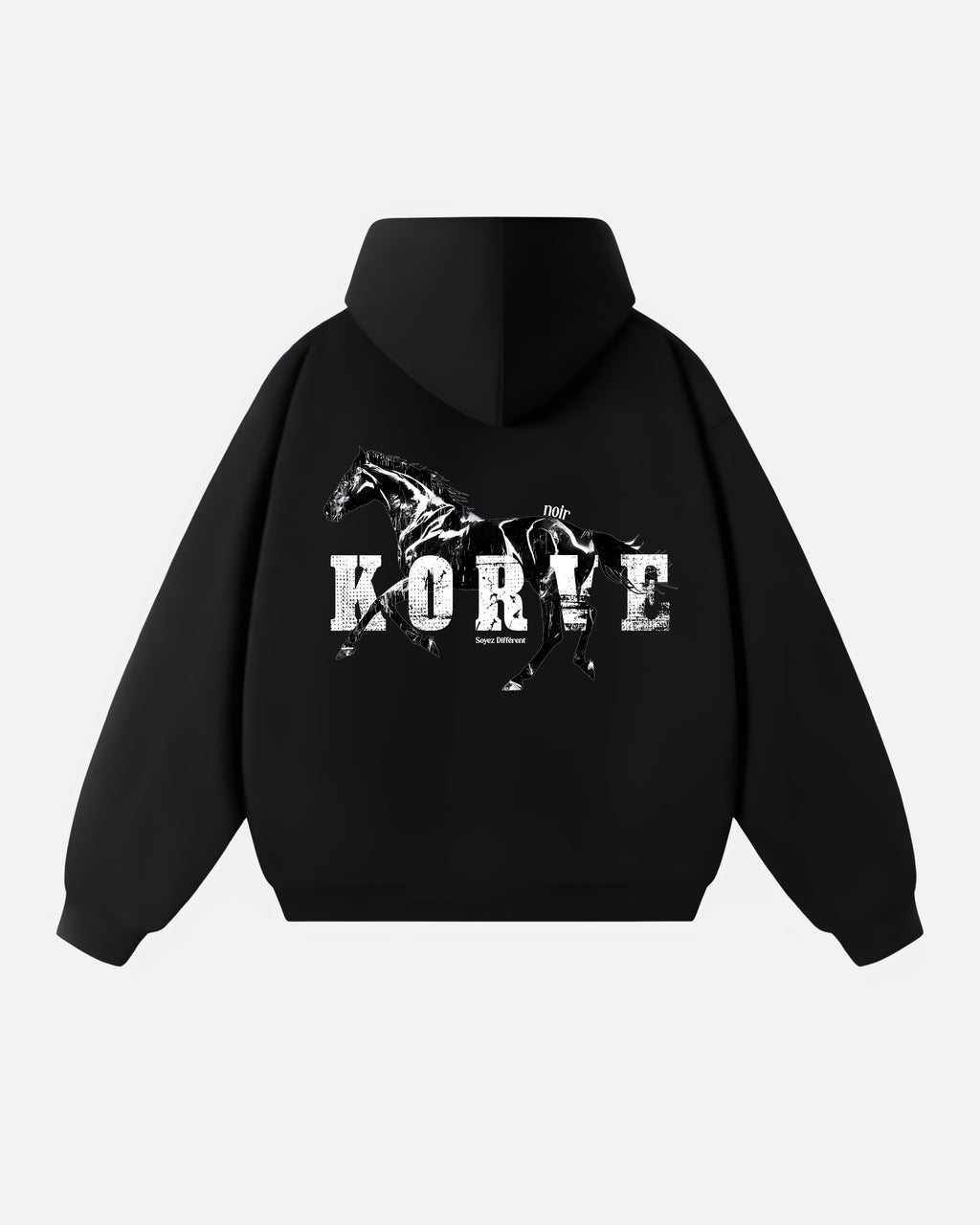 Noir Horse Hoodie