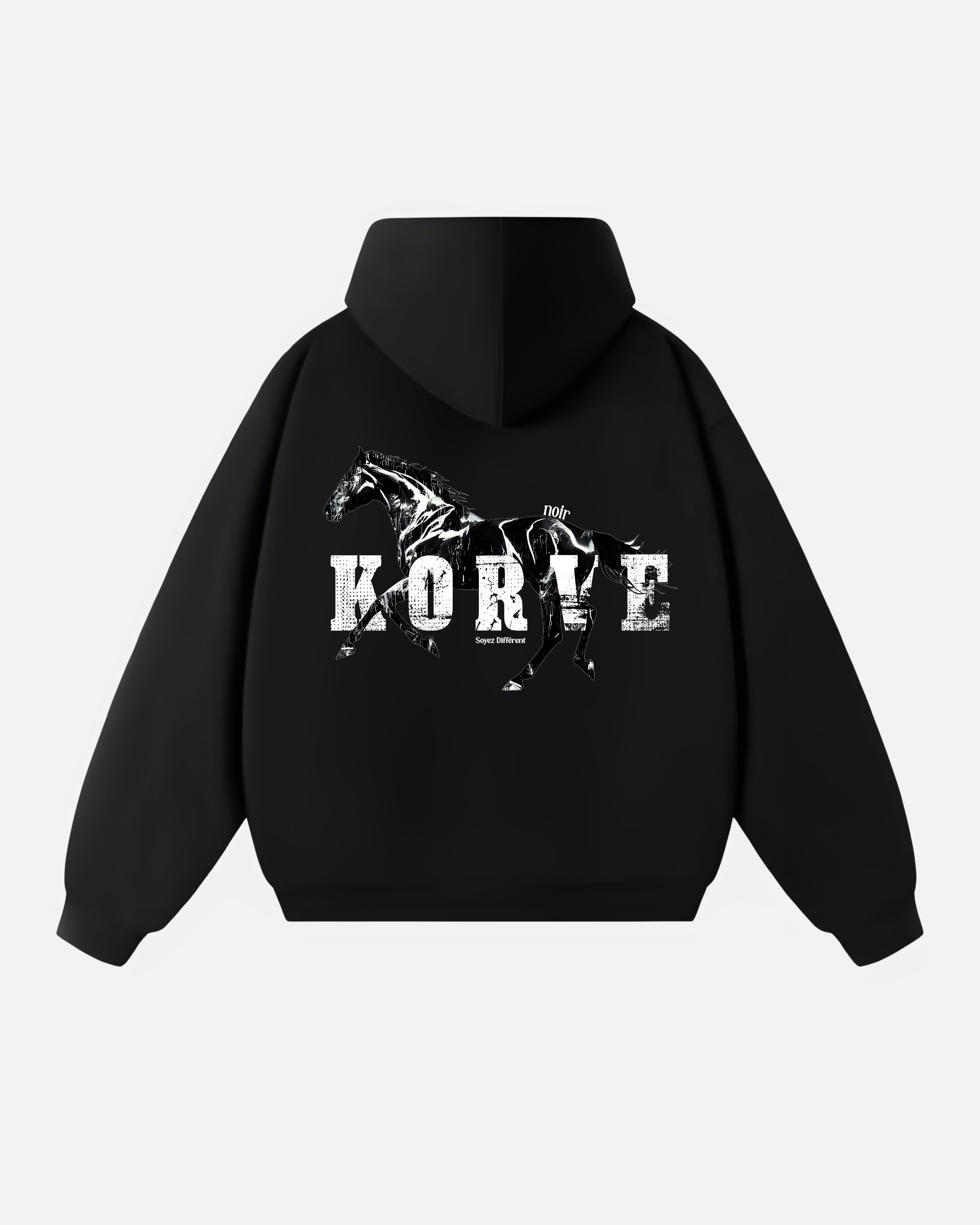 Noir Horse Hoodie