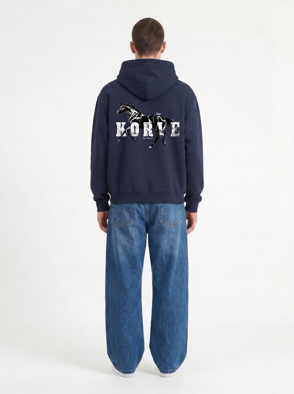 Noir Horse Hoodie