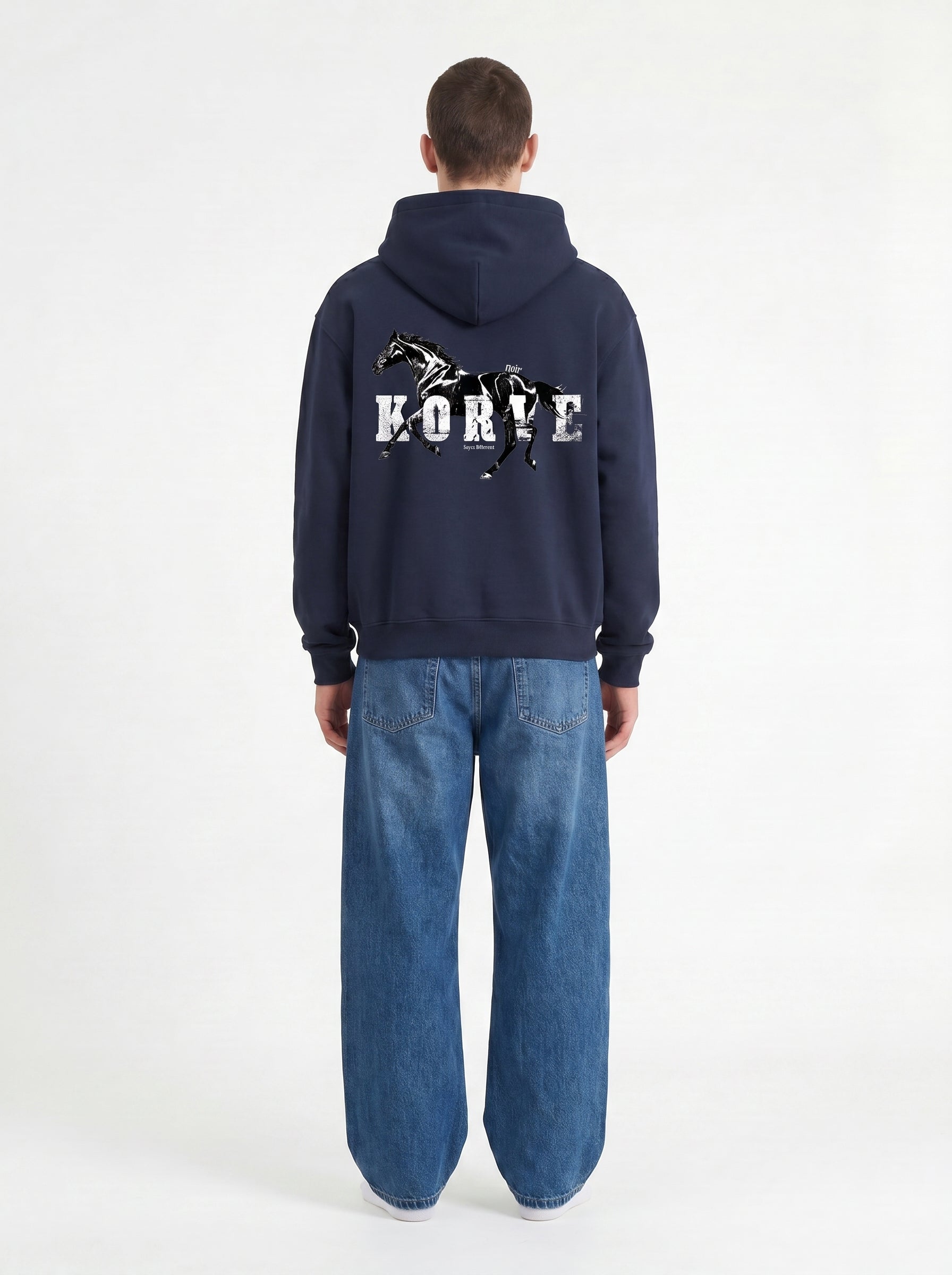Noir Horse Hoodie